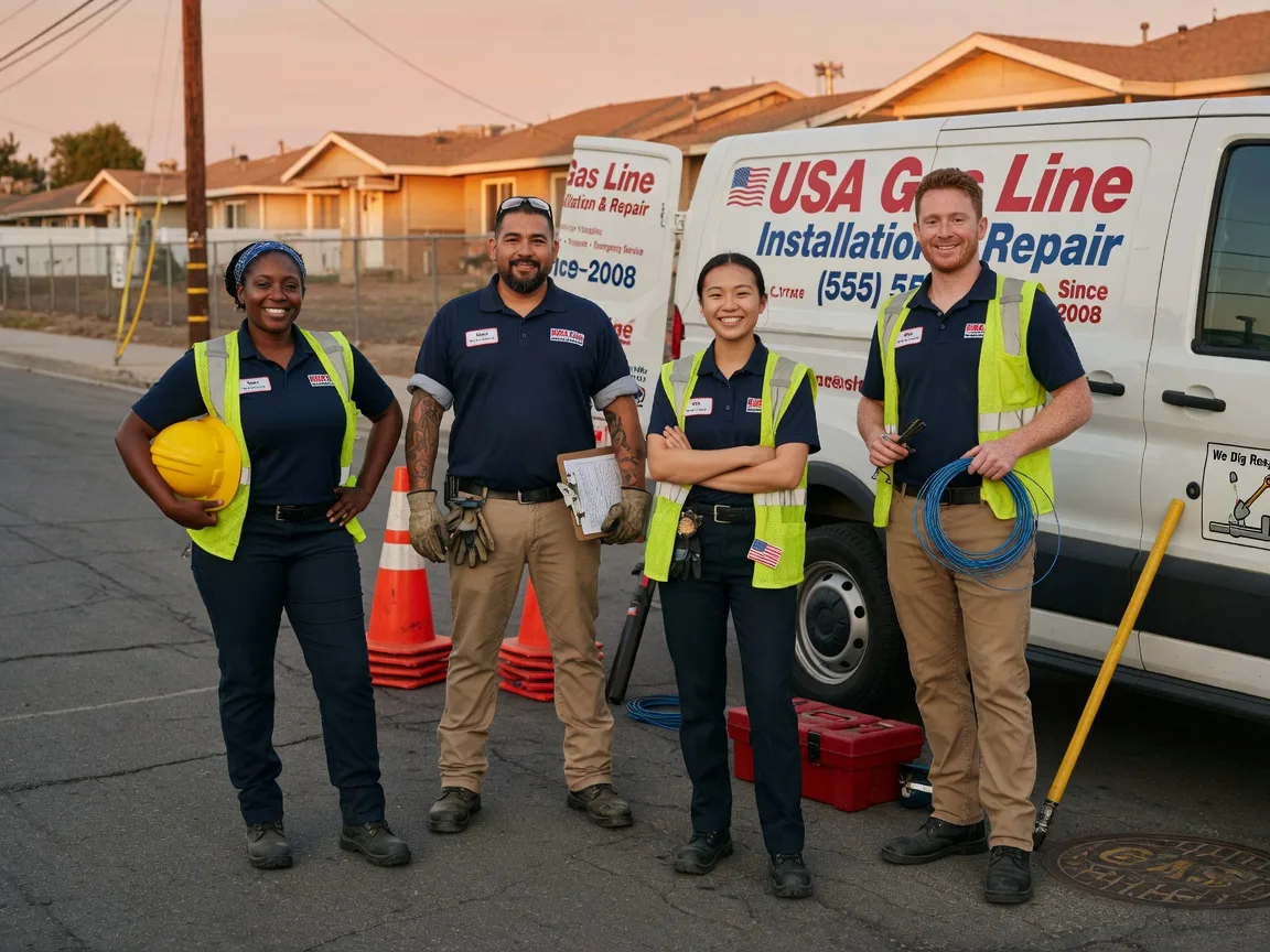 Gas Line Installation company in Weogufka, AL